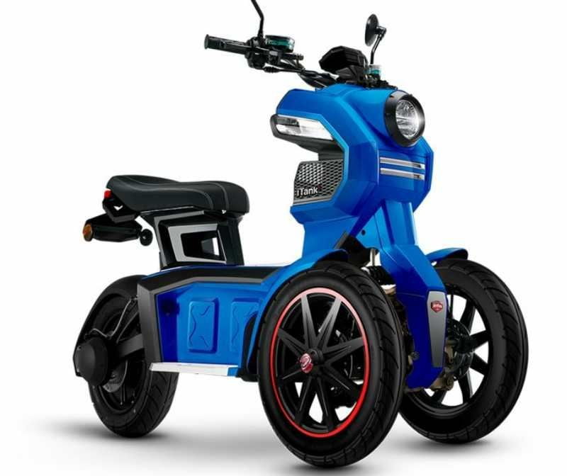 Электроскутер Doohan iTank EV3 1500W Blue